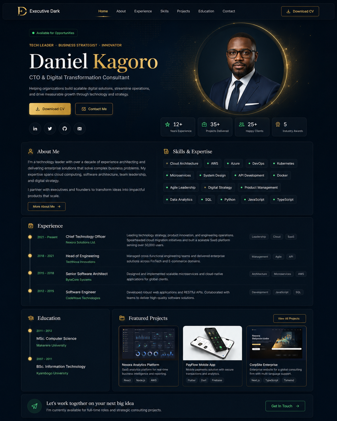 Homepage advert image